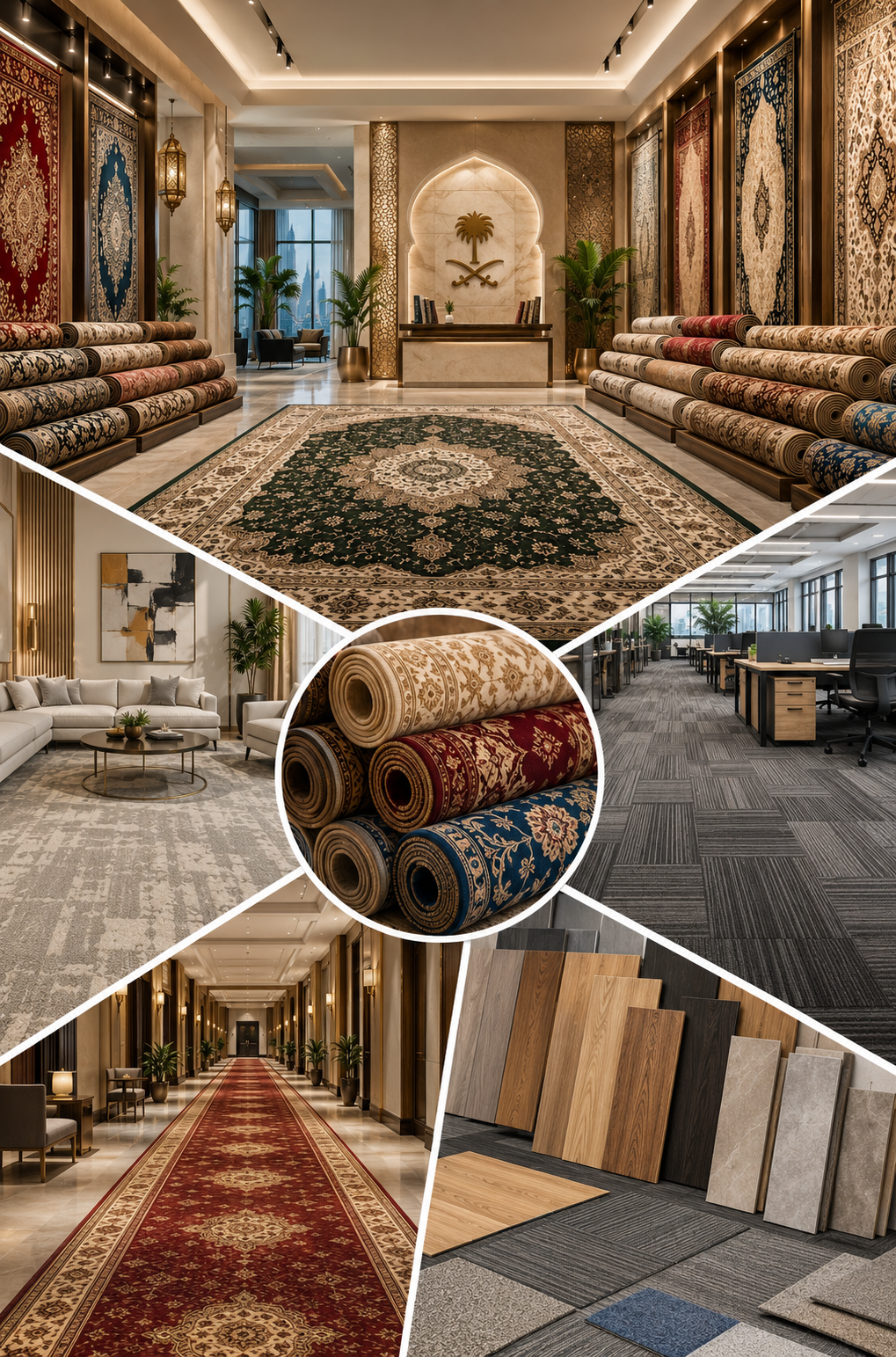 Dalkwakeb carpets and flooring solutions in Saudi Arabia