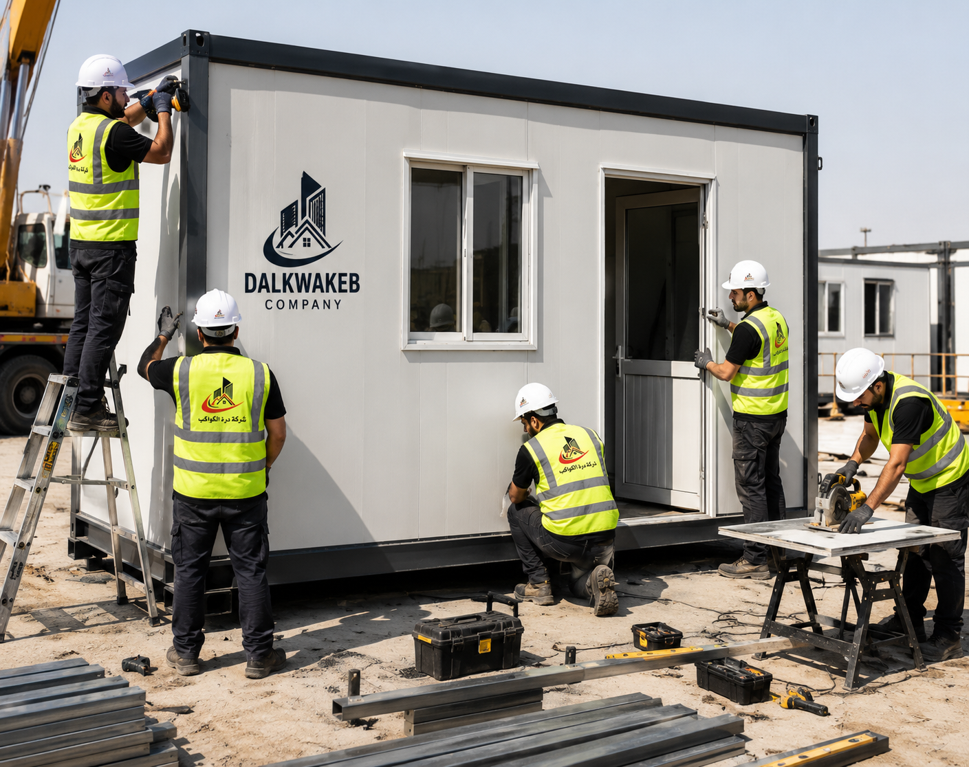 porta cabin manufacturer in saudia Arabia Dalkwakeb