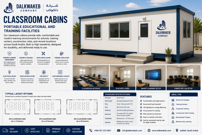 classroom cabins