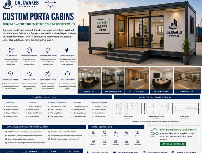 Custom Porta Cabins