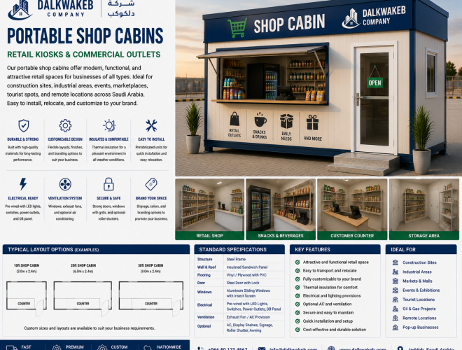 Portable Shop Cabins
